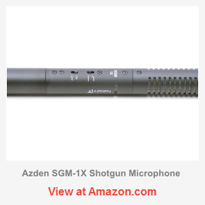 Azden SGM-1X Short Shotgun Microphone Review | Microphone Geeks