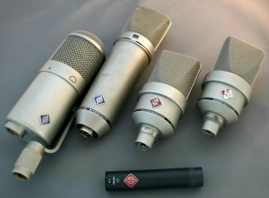 Neumann mics offer best quality