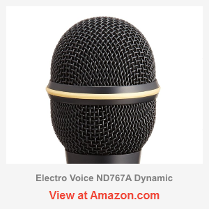 Electro Voice ND767A Dynamic Vocal Microphone Review Microphone