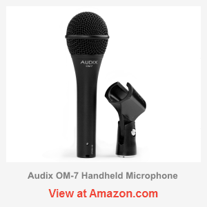 Audix OM-7 Hypercardioid Microphone Review | Microphone Geeks