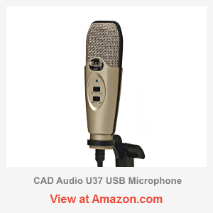 CAD U37 budget USB mic unbiased review Microphone Geeks