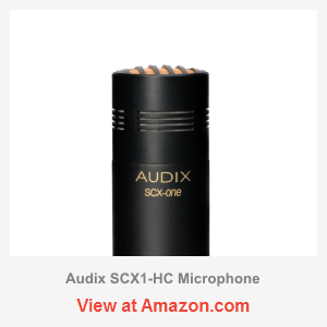 Audix SCX1-HC – indoor hypercardioid review | Microphone Geeks