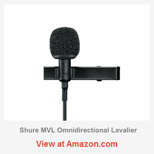 Shure MVL Omnidirectional TRRS Lavalier Review