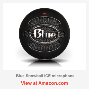 Blue Snowball ICE USB Mic Review  Blue Snowball Ice Microphone Sound Test  