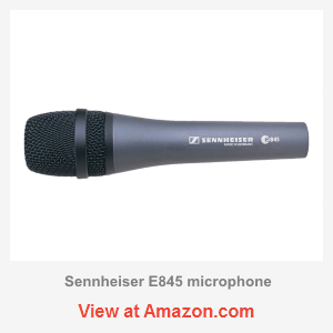 Sennheiser e845 Pro Performance Vocal Microphone 