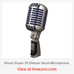 Shure Super 55 Deluxe – supercardioid prop mic review | Microphone