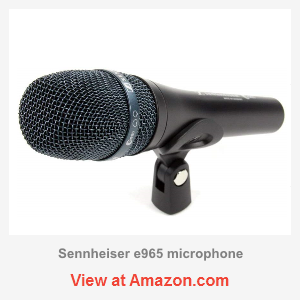 Sennheiser e965 Review – Switchable True Condenser | Microphone Geeks