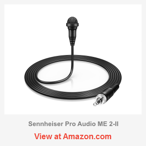 Sennheiser ME 2 II Omni Lavalier Mic review Microphone Geeks